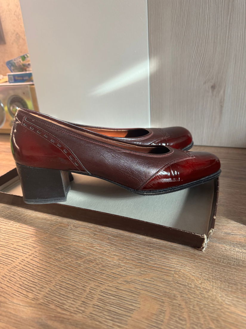 Pantofi piele naturală Miss Clăire 39,5