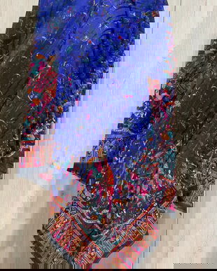 MINUNATA ESARFA XXL INDIA, MODEL ORIENTAL ,CULORI SUPERBE