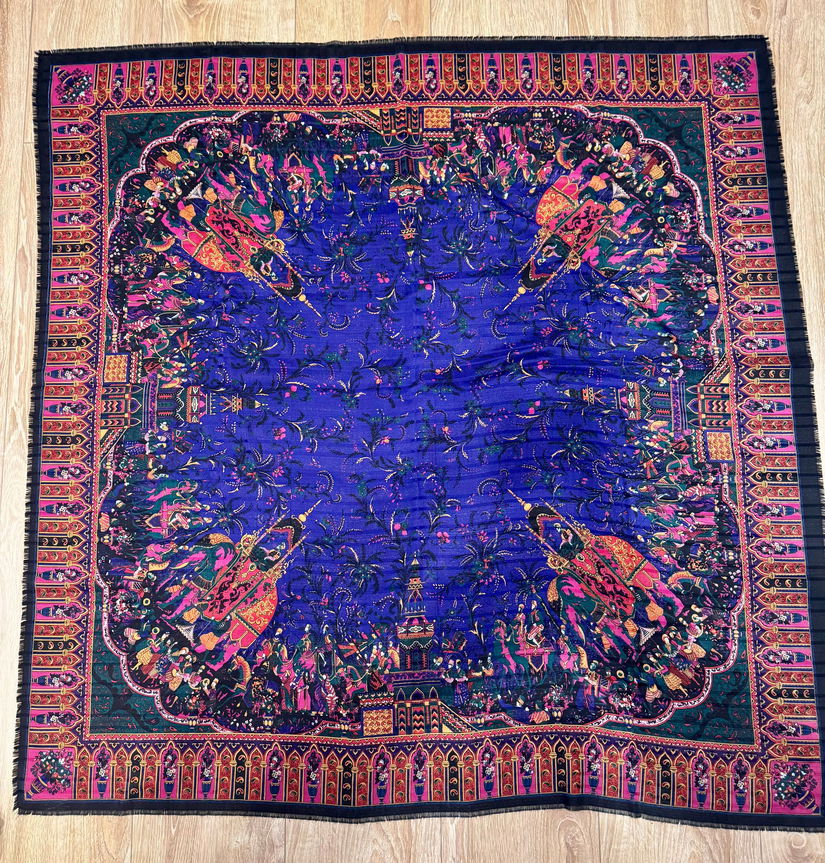 MINUNATA ESARFA XXL INDIA, MODEL ORIENTAL ,CULORI SUPERBE