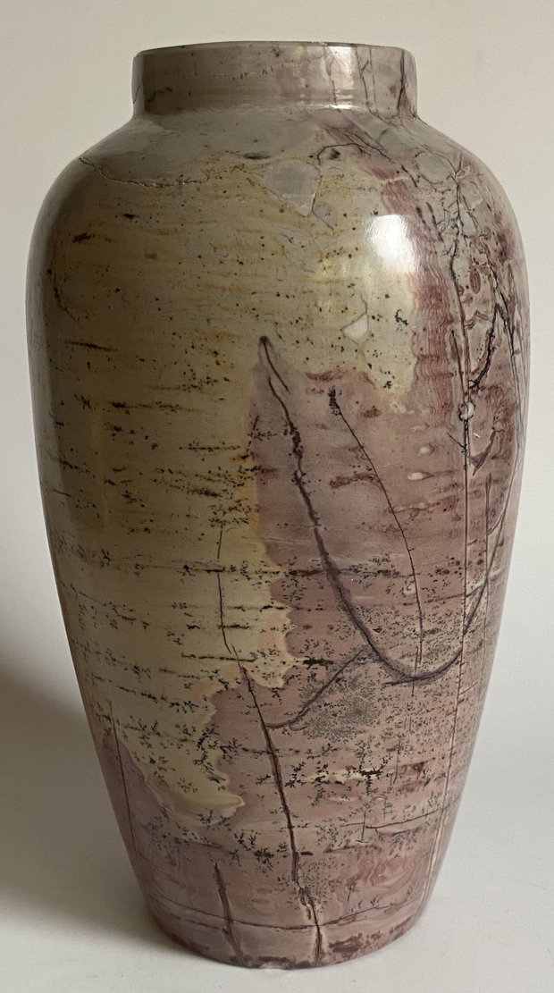 Jasp Peisaj - Vaza piatra semipretioasa