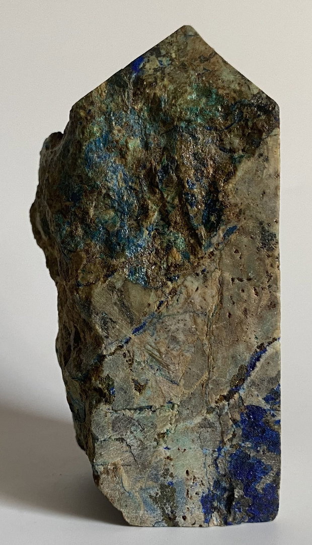 Azurit - Obelisc Brut piatra semipretioasa
