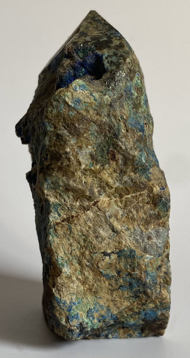 Azurit - Obelisc Brut piatra semipretioasa