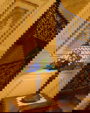 Lampa de masa Tiffany