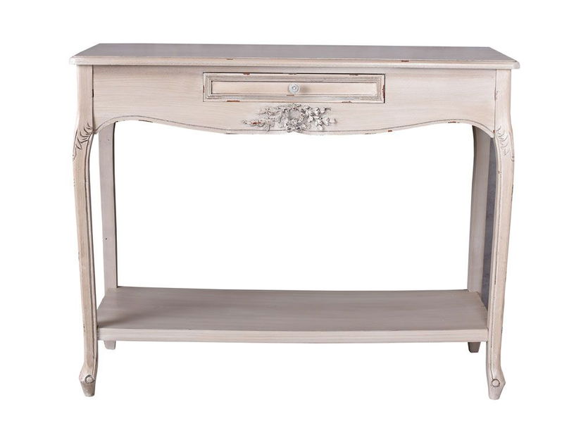 Consola Shabby Chic alb antichizat