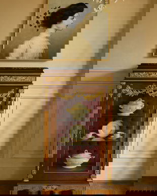 Vitrină baroc Madame Pompadour