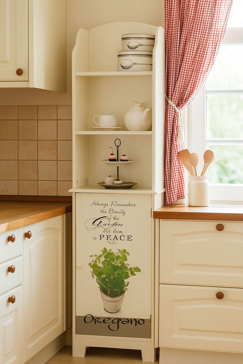 Dulap Shabby Chic pentru bucatarie