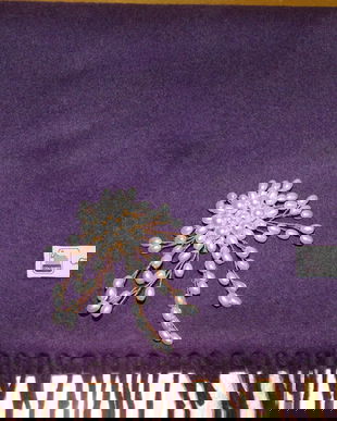 Fular nou, Italia, casmir , brosa noua  perle cadou