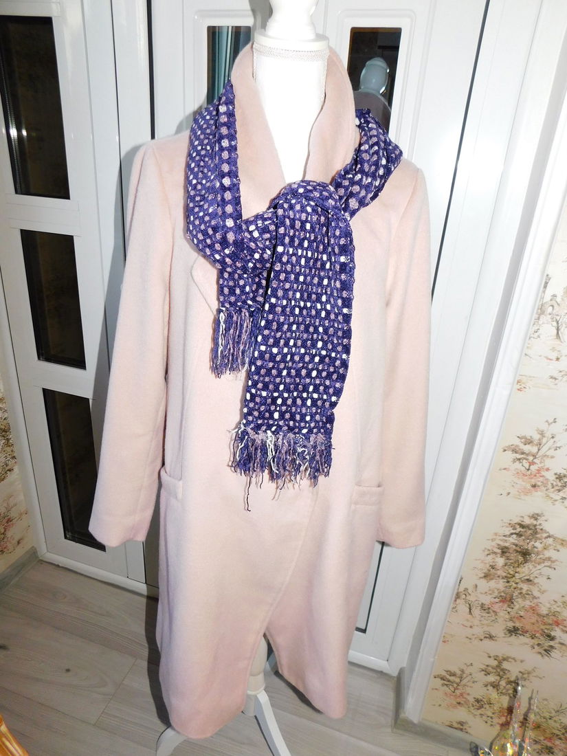 Mantou nou dama, usor , captusit, esarfa cu manusi noi cadou