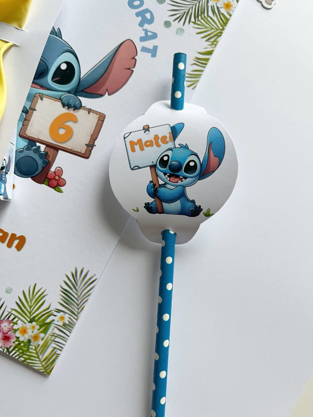 Carte de colorat Stitch personalizată