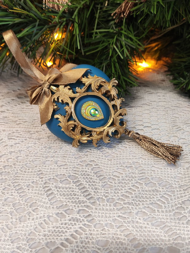 Glob Crăciun-Peacock
