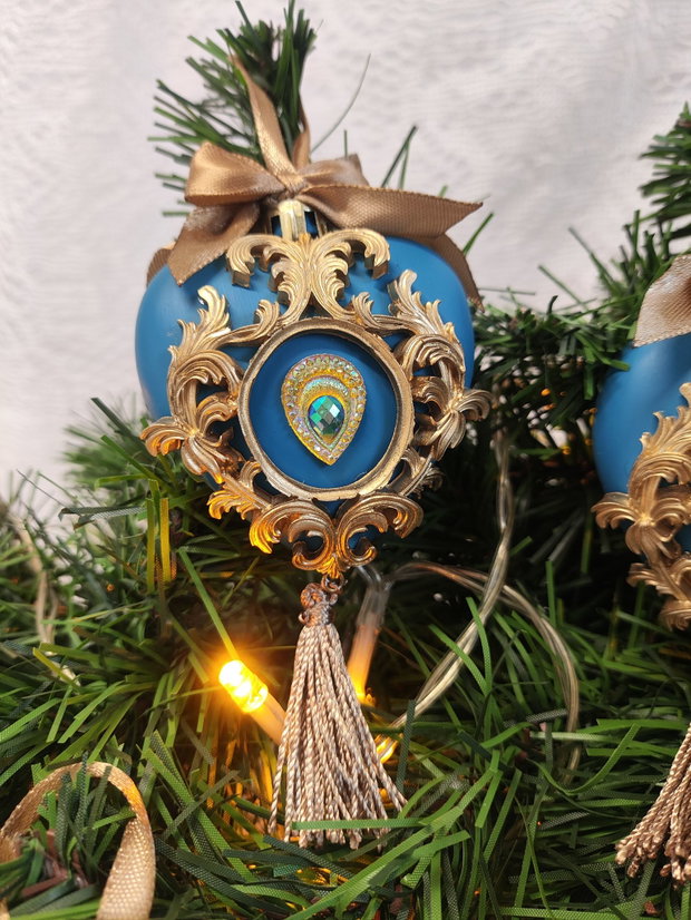 Glob Crăciun-Peacock
