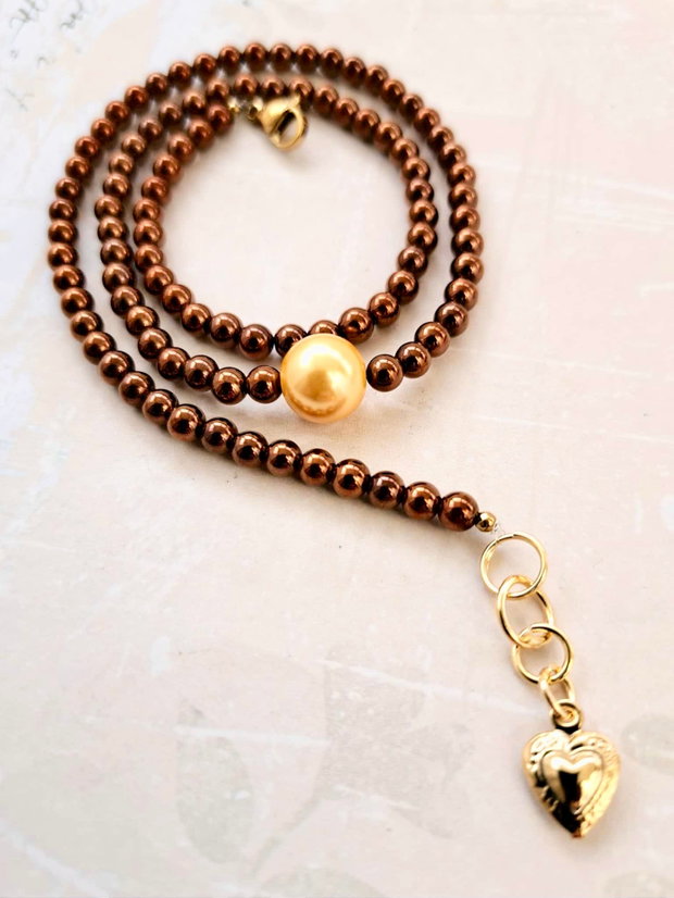 Colier CHOKER hematite aramii