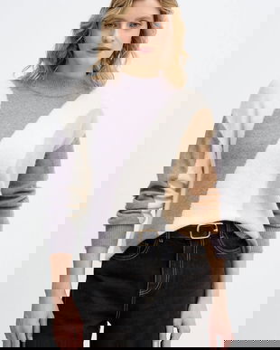 United Colors of Benetton pulover din amestec de lână culoarea gri, light, 11CZE10ER