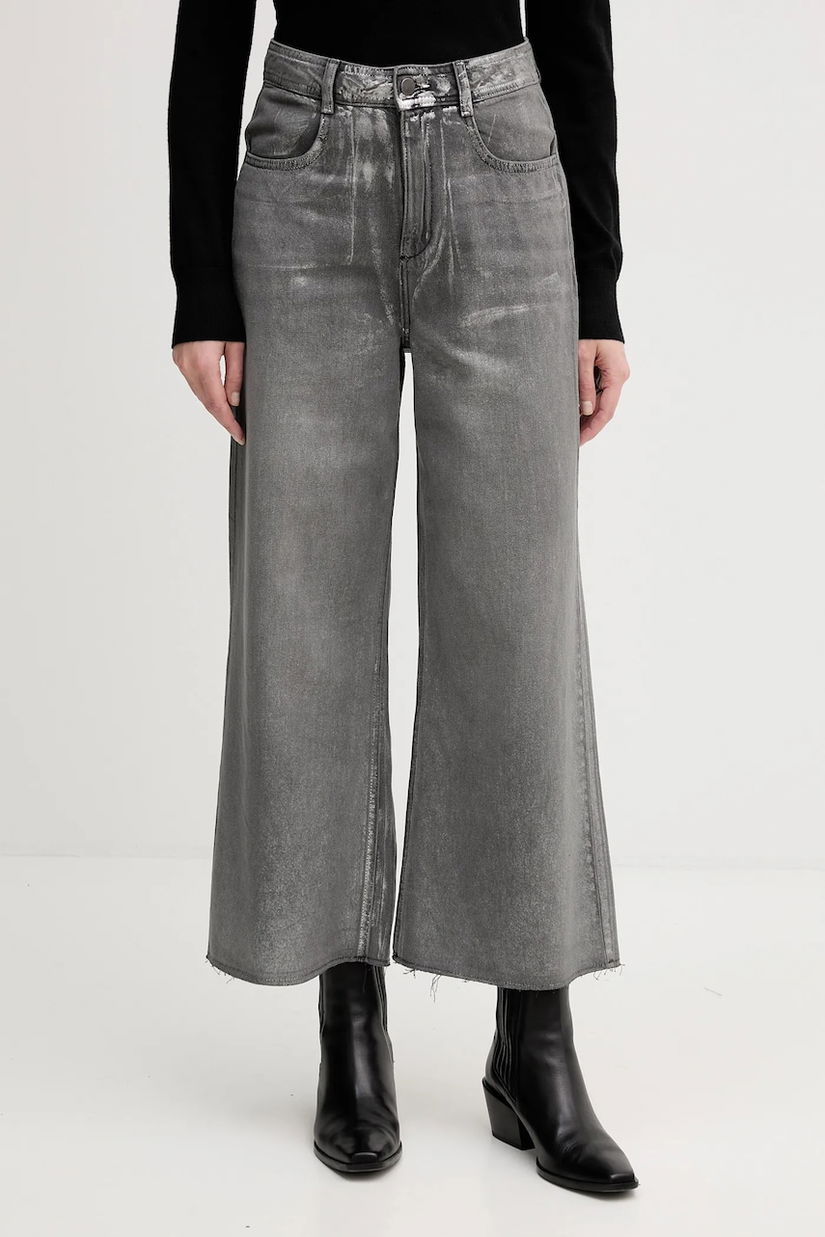 United Colors of Benetton jeans culoarea gri, 48UHDE02M