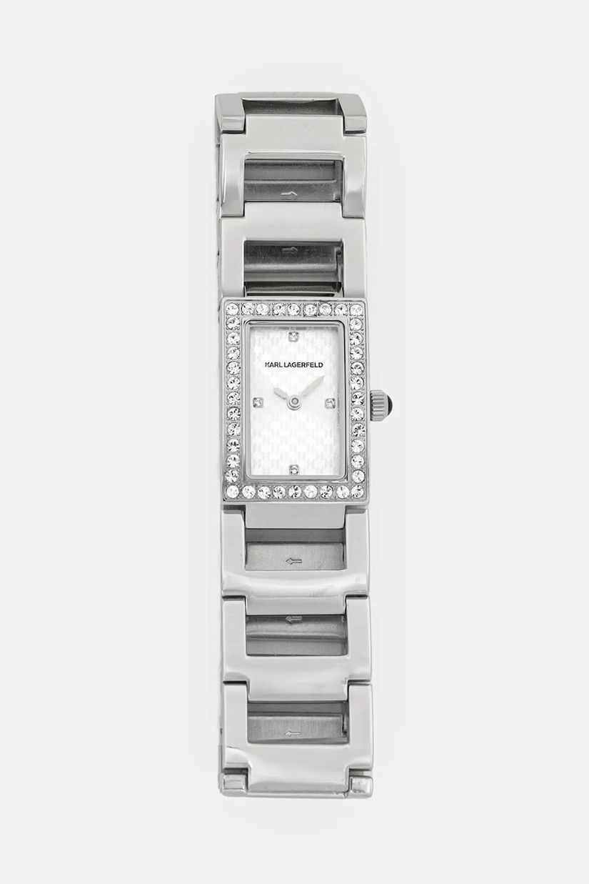 Karl Lagerfeld ceas culoarea argintiu, R0553103504
