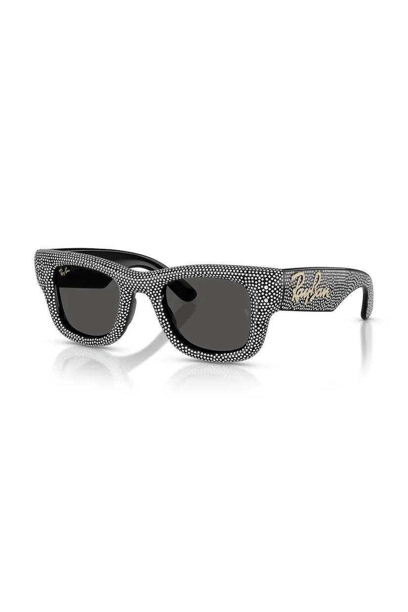 Ray-Ban ochelari de soare culoarea argintiu, 0RB4940BP
