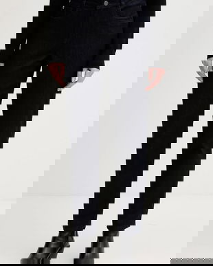 Joseph Ribkoff jeans culoarea bleumarin, 251966F25