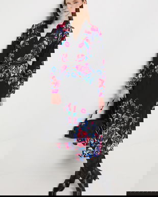 Medicine rochie midi, evazati