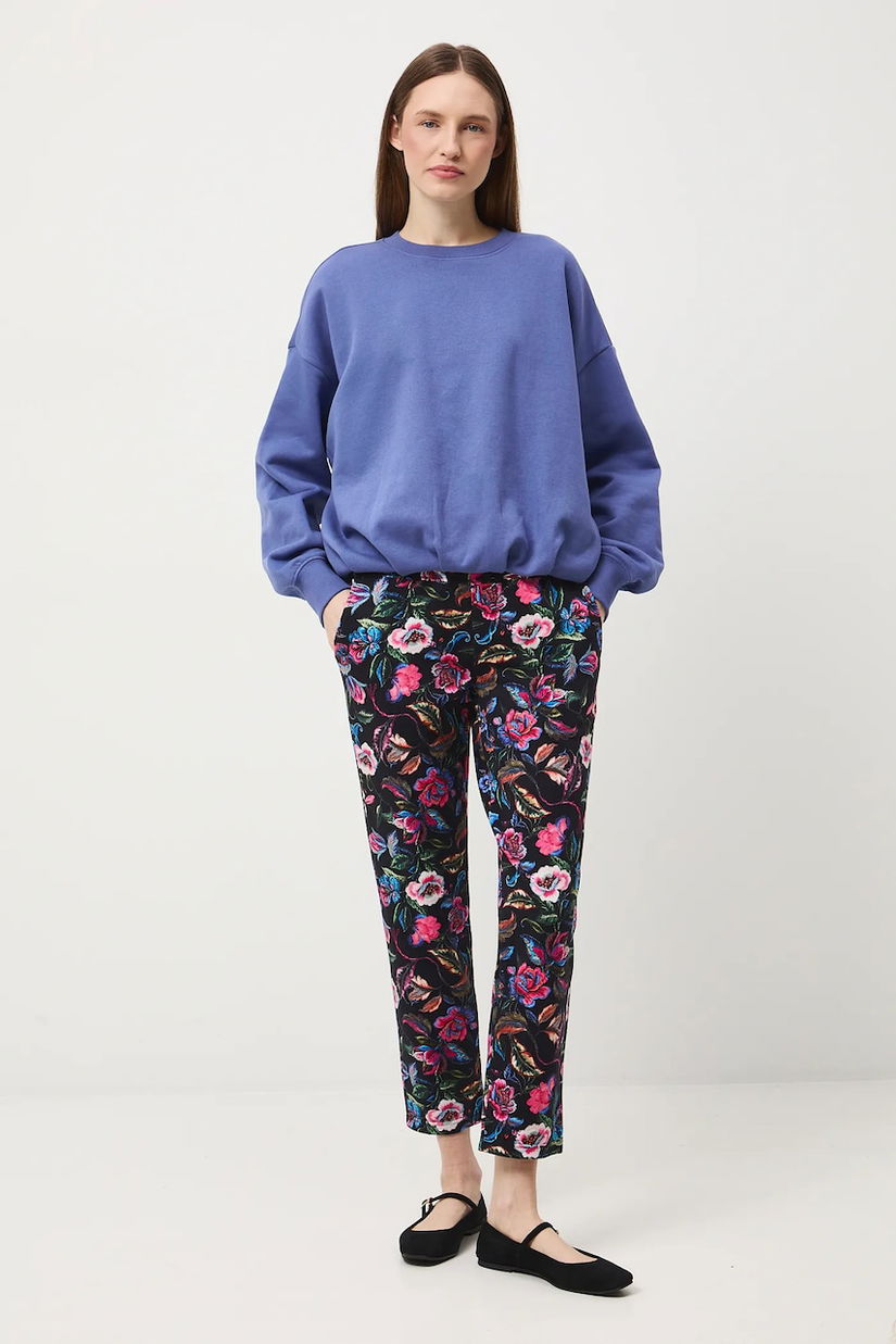 Medicine pantaloni de trening culoarea negru, modelator