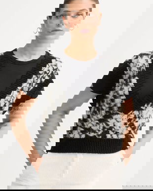 United Colors of Benetton vestă cu o notă de mohair culoare neagră pentru femei 1VAAE403E