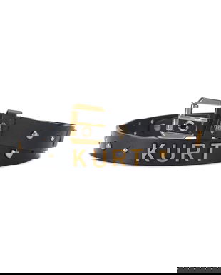 Kurt Geiger London curea de piele culoarea negru, 5411400109