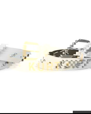 Kurt Geiger London curea de piele culoarea bej, 5411441109