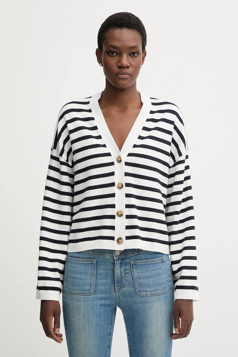 Marc O'Polo cardigan culoarea alb, light, 5000007648
