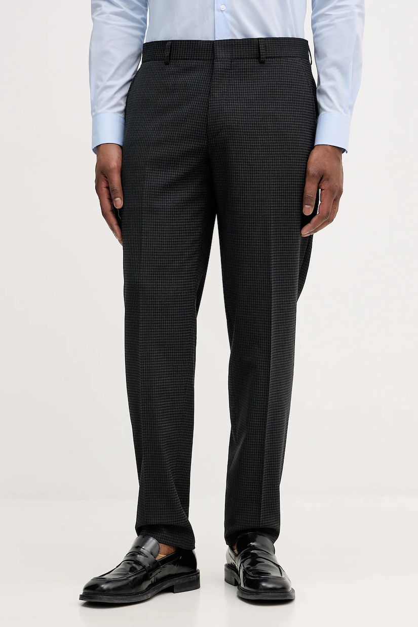 Michael Kors sacou cu lână culoarea negru, MK0SB01132