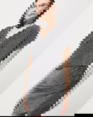 Medicine fusta culoarea gri, mini, creion