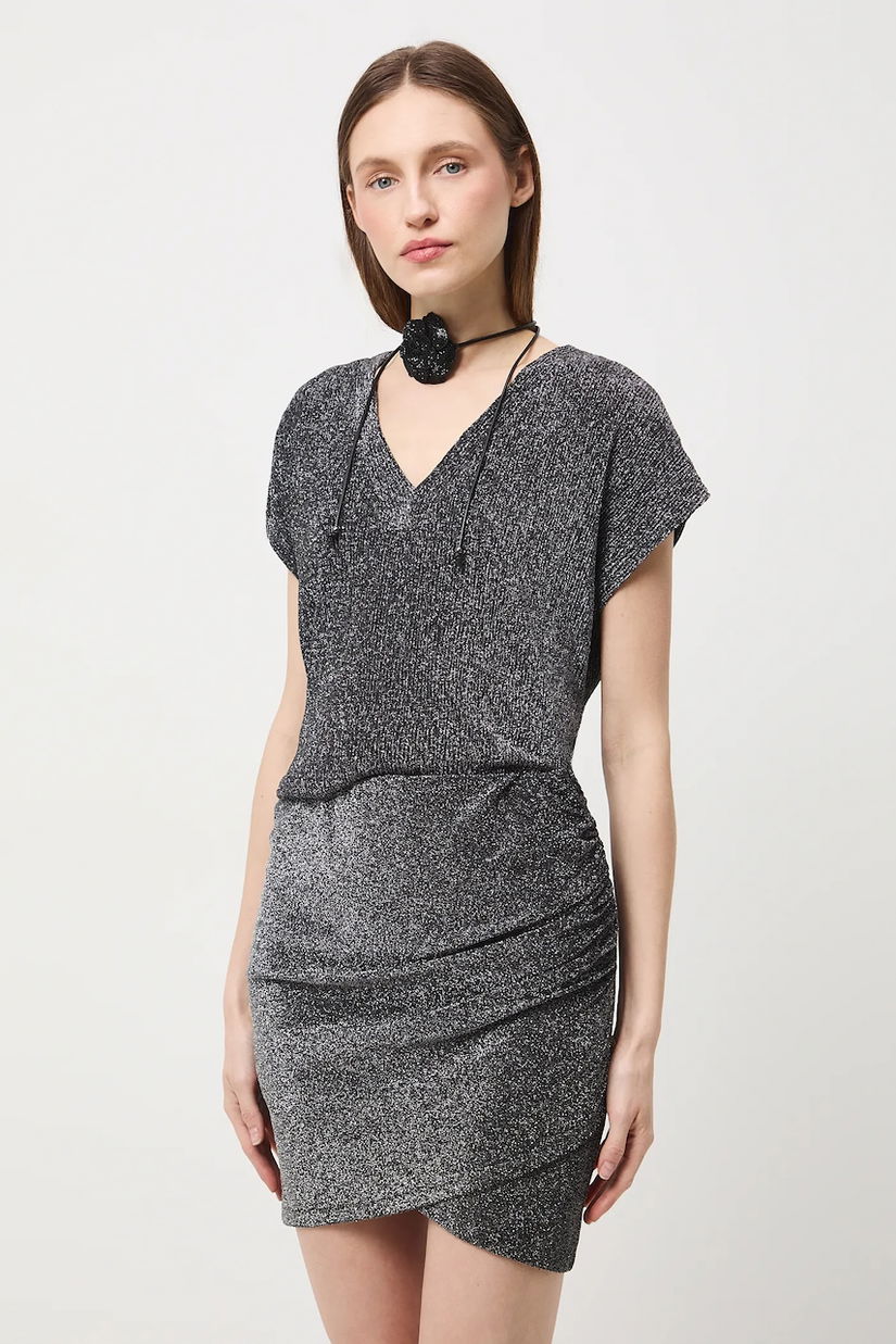 Medicine fusta culoarea gri, mini, creion