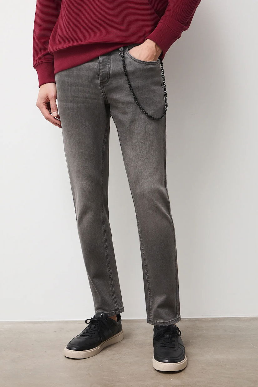 Medicine jeansi culoarea gri