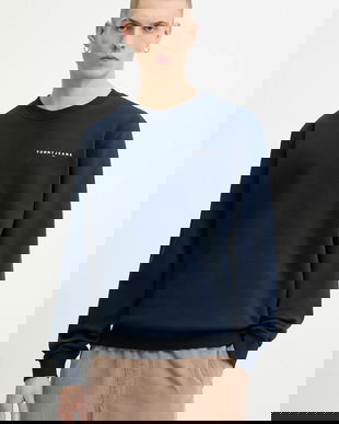 Tommy Jeans bluză culoarea bej, uni, DM0DM20249