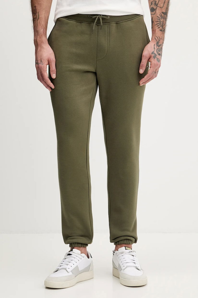 Tommy Jeans pantaloni de trening culoarea bleumarin, uni, DM0DM20473