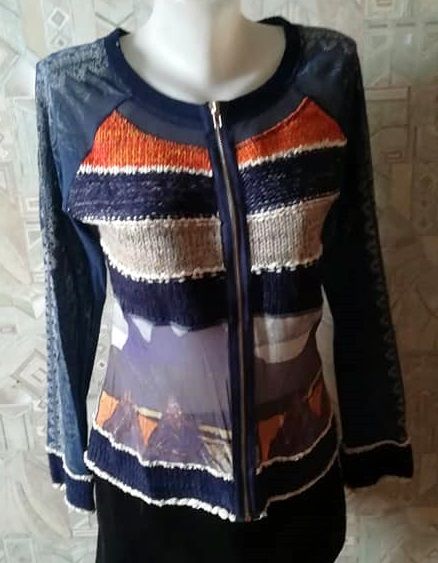bluza boema multitexturi ,Lulu - L ,XL