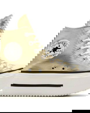 Pantofi sport unisex Converse Chuck Taylor All Star Lift Double Stack A15164C, 37, Galben