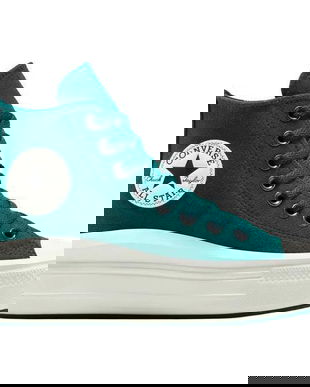 Pantofi sport unisex Converse Chuck Taylor As Move A14557C, 37, Albastru