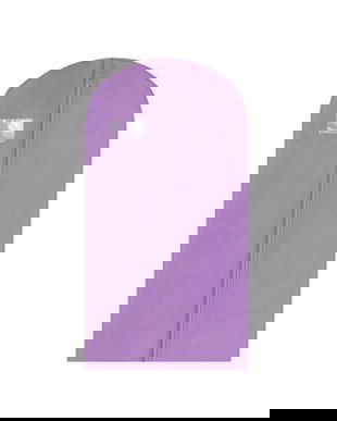 Husa de protectie haine Altesse Concept Store, 125x60 cm, mov liliac