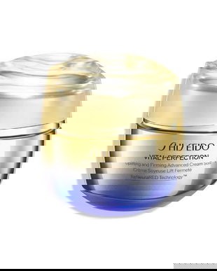 Crema de zi Shiseido, Vital Perfection, Lifting și fermitate, Sm&acirc;nt&acirc;nă, Față, 50 ml