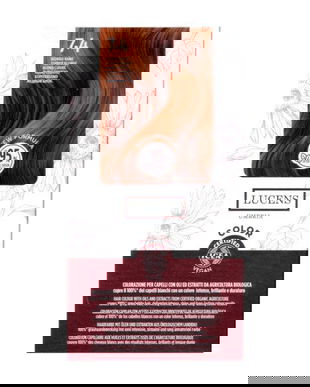 Vopsea fara amoniac Blond Aramiu 7.4 Lucens Umbria, 50 ml