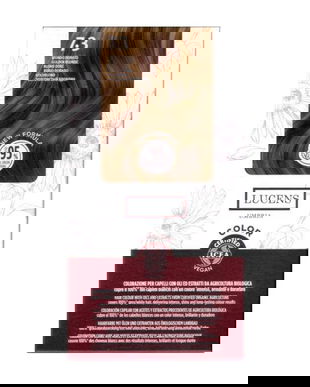 Vopsea fara amoniac Blond Auriu 7.3 Lucens Umbria, 50 ml