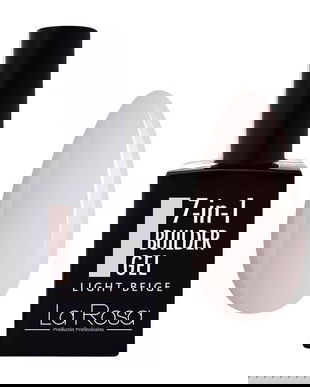 Gel de construcție autonivelantă pentru unghii 7&icirc;n1 La Rosa Profesionales, light beige 15 ml