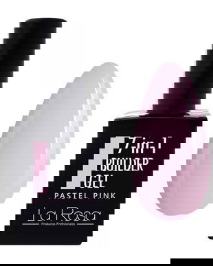 Gel de construcție autonivelantă pentru unghii 7&icirc;n1 La Rosa Profesionales, pastel pink 15 ml