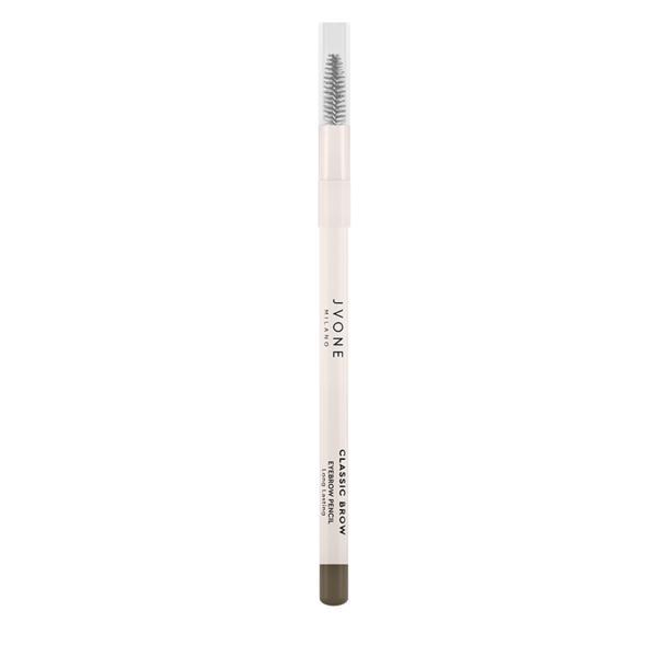 Creion de sprâncene rezistent la apă Classic Brow Jvone Milano 0,9 g - 02 Bronde
