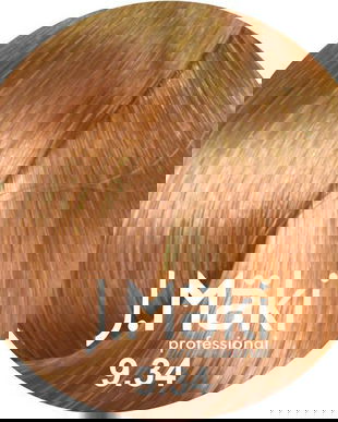 Vopsea de par J.Maki Professional 9.34 very light golden copper blonde, 60 ml