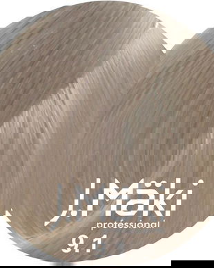 Vopsea de par J.Maki Professional 9.1 very light ash blonde, 60 ml