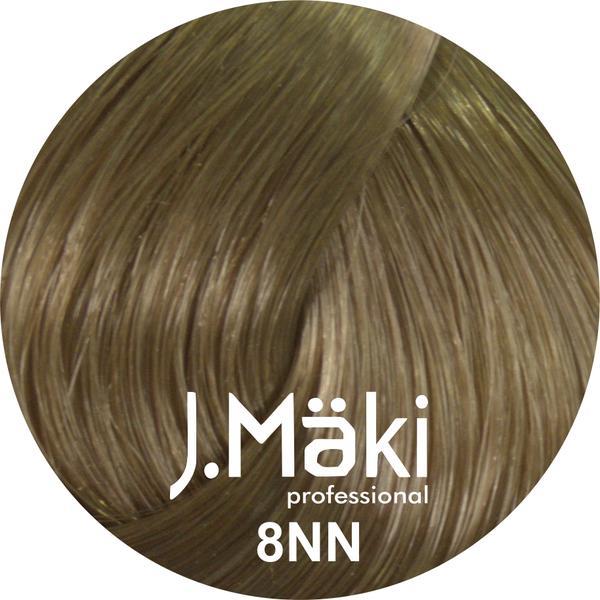 Vopsea de par J.Maki Professional 8NN intense light blonde, 60 ml