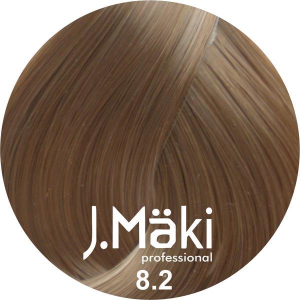 Vopsea de par J.Maki Professional 8.2 light pearl blonde, 60 ml