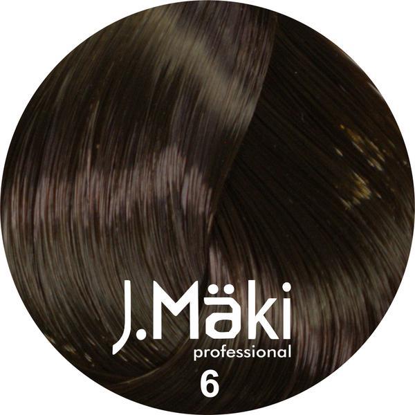 Vopsea de par J.Maki Professional vopsea de păr 6 dark blonde, 60 ml