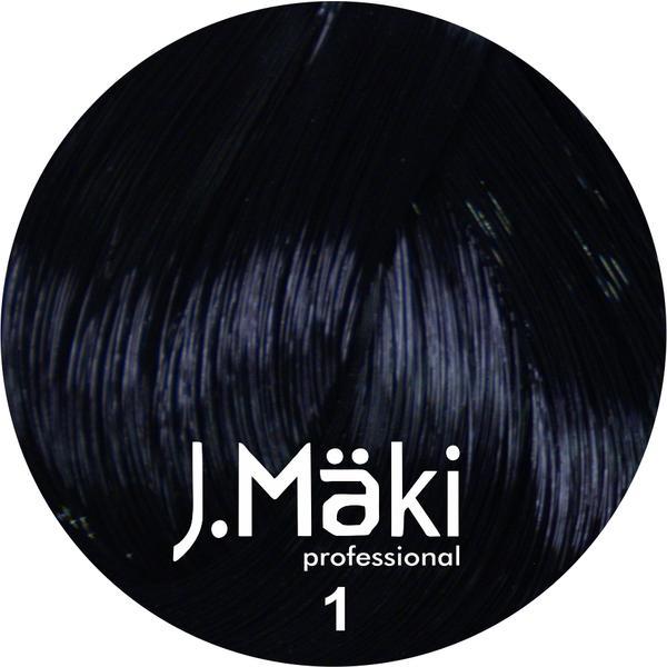 Vopsea de par J.Maki Professional 1 black, 60 ml
