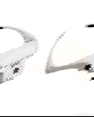 Ochelari cu lupe interschimbabile și cu iluminare LED-pentru extensii de gene/tatuaje fir